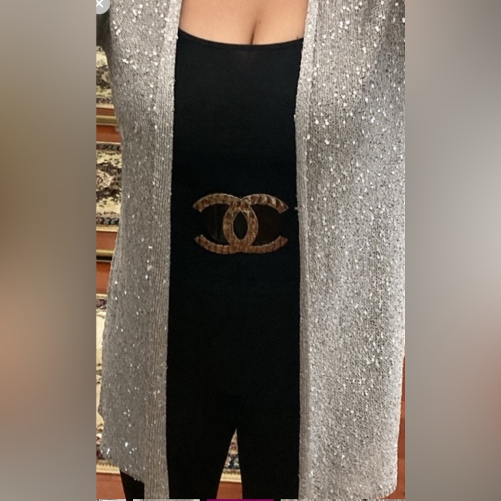 Wide Chanel belt - Picture 6 of 17
